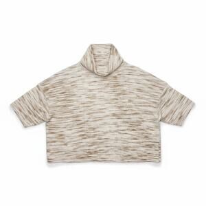 URBAN OUTFITTERS Silence + Noise Cowl Neck Marble Fleece Boxy Pullover - Size M